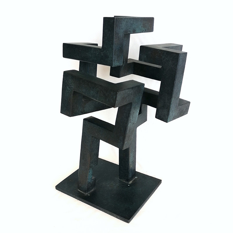 escultura de bronce alma-musai I