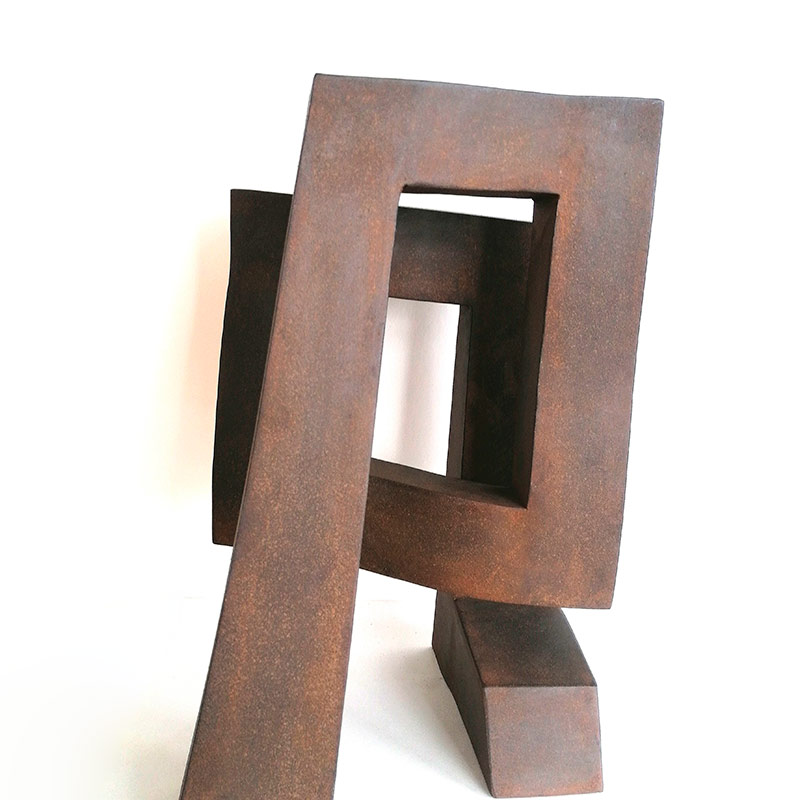 Escultura de acero cortén - Espirulea